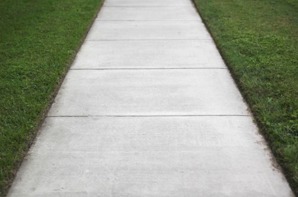 Concrete Path Installation in Jeffersonville