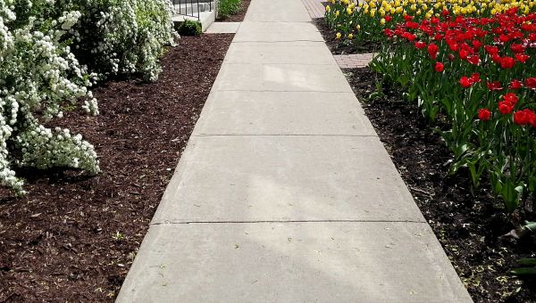 Cement Sidewalk Installation in Jeffersonville