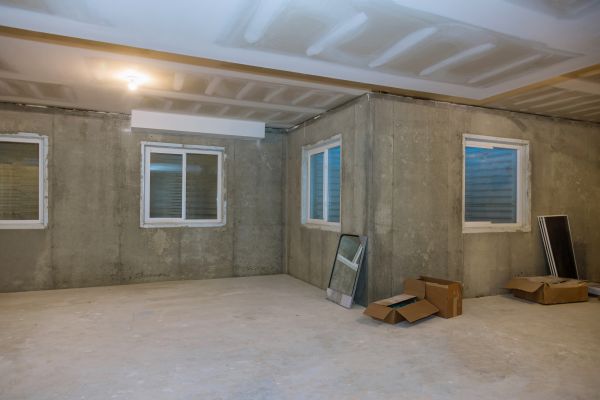 Basement Concrete Installation in Jeffersonville