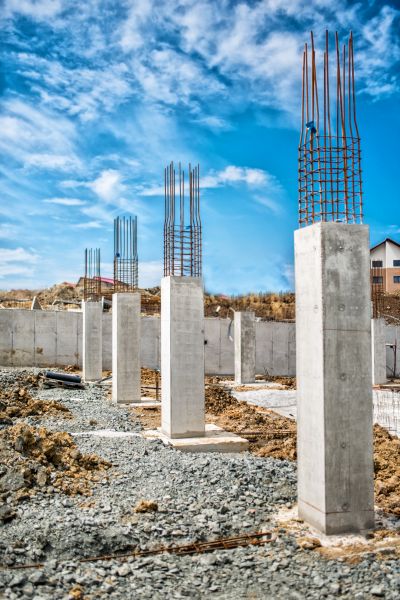 Concrete Footer Pouring in Jeffersonville