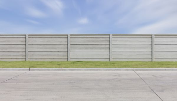 Concrete Fence Installation in Jeffersonville