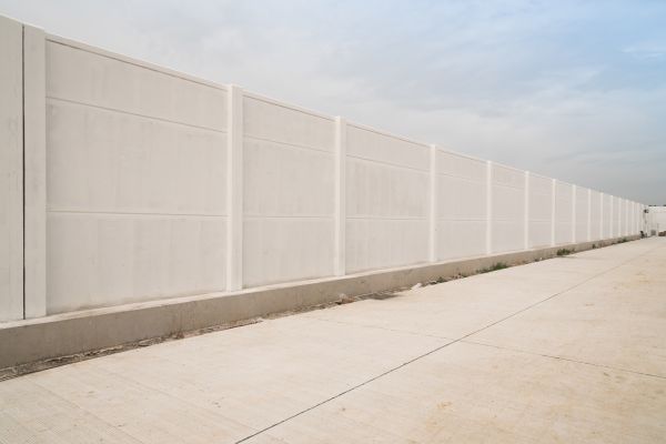 Concrete Fence Construction in Jeffersonville