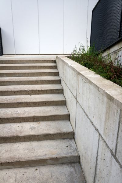 Cement Stair Installation in Jeffersonville
