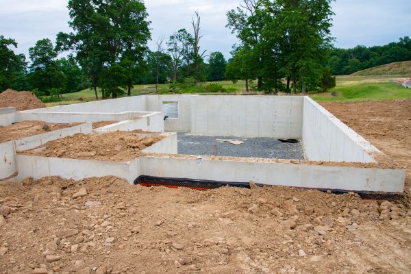 Basement Foundation Pouring in Jeffersonville
