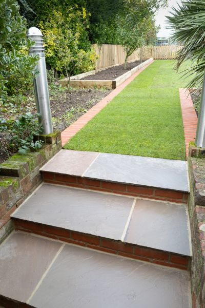 Backyard Steps Installation in Jeffersonville