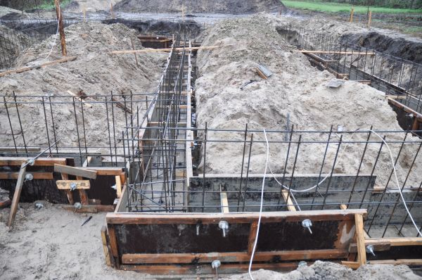 House Footing Construction in Jeffersonville