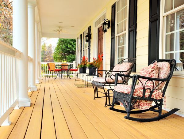 Front Porch Renovation in Jeffersonville