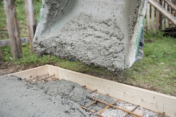 Yard Concrete Pouring in Jeffersonville