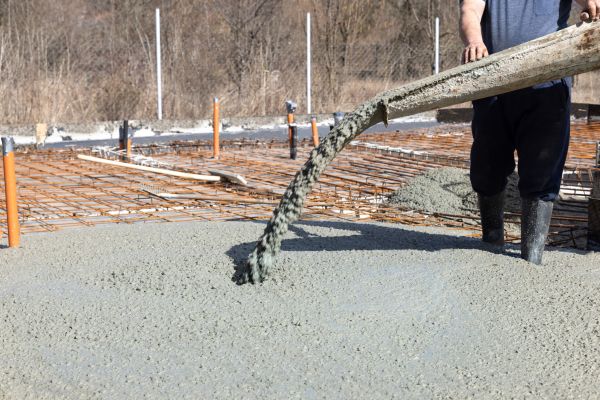 Pole Barn Slab Pouring in Jeffersonville