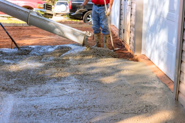 Driveway Slab Laying in Jeffersonville