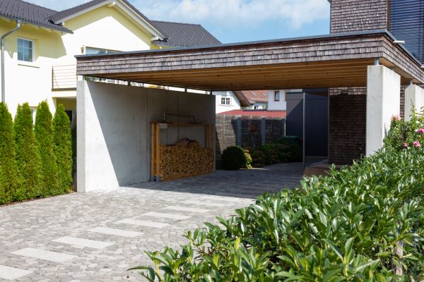 Carport Pad Construction in Jeffersonville