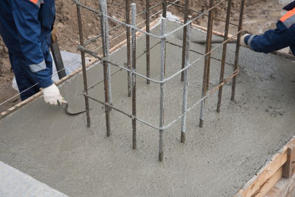 Foundation Pad Construction in Jeffersonville