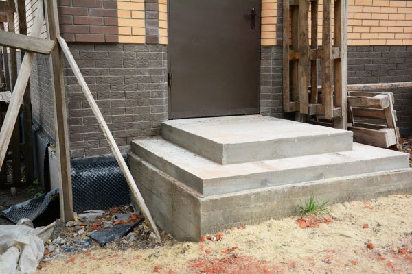 Cement Steps Construction in Jeffersonville