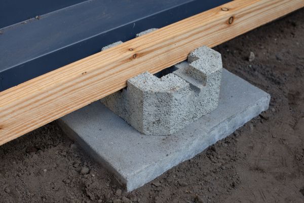 Deck Footing Construction in Jeffersonville