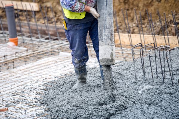 Cabin Foundation Pouring in Jeffersonville