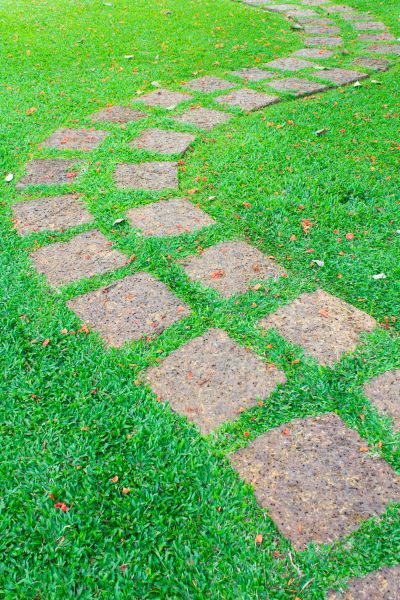 Backyard Pathway Construction in Jeffersonville