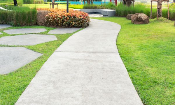 Concrete Sidewalk Installation in Jeffersonville